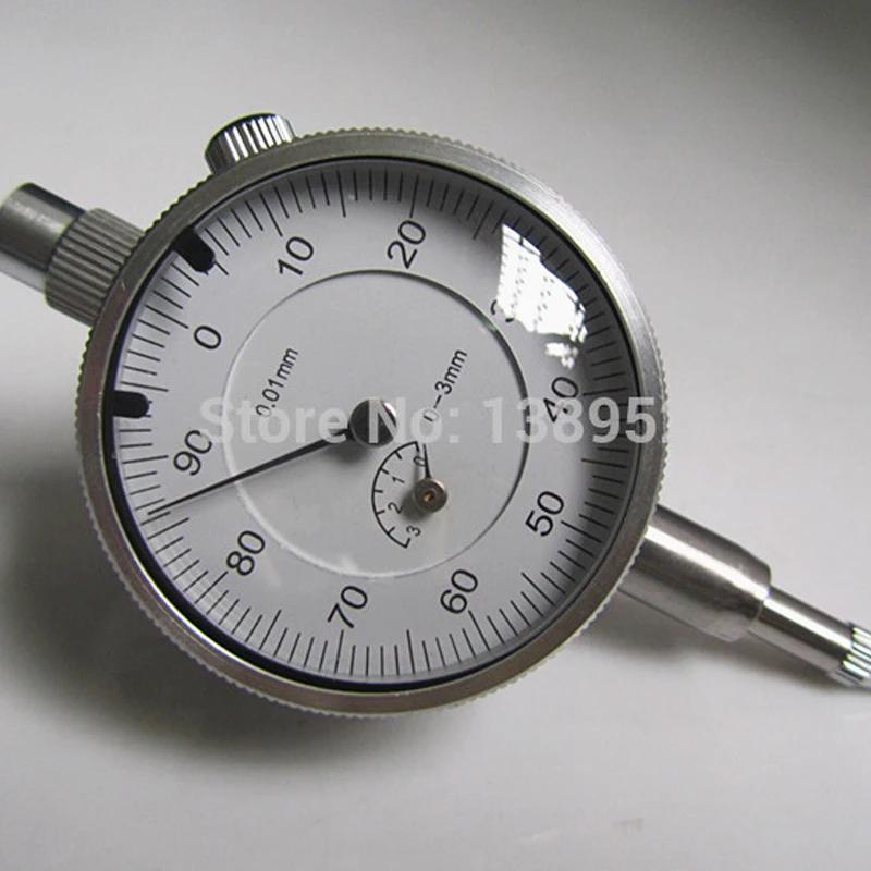 Indicador de discagem 3mm, indicador de mostrador pequeno de 0-3mm com ferramenta de medição de 40mm - Image 1