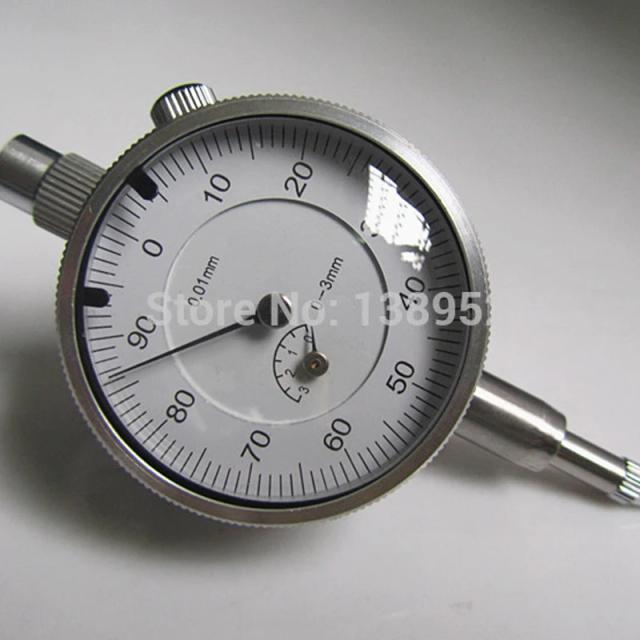 Indicador de Discagem 3mm com Mostrador Pequeno e Ferramenta de Medição de 40mm