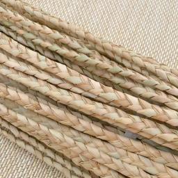 Natural Calamus Grass Rope para Decoração, Material De Palha De Tecelagem, Tranças De Vime, Reparo De Malha, Cadeira, Tigela, Cesta, Artesanal, 10 m - Image 3
