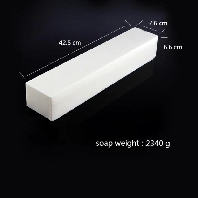 Molde de Silicone Retangular para Sabão Artesanal com Forro Branco