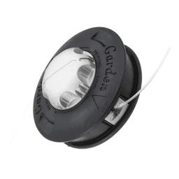 Universal Alumínio Nylon Escova Mower Bump Spool, Grass Trimmer, 2 Linhas Cabeça de Cortador, Linha de Rosca String Saw, Strimmer Garden, M10 - Image 3