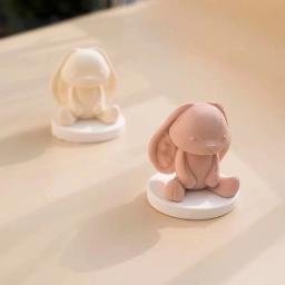 Moldes de silicone para gesso, animal fofo, coelho, baleia, disffuser perfumado, molde de pedra, urso 3D, artesanato, argila estilo coreano - Image 6