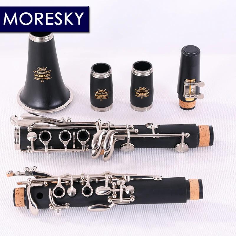 Moresky-17 Chave Bb Clarinette, Corpo ABS, Sib Klarnet, E1 - Image 1