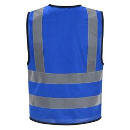 AYKRM-Alta Visibilidade Reflective Segurança Viz Vest, Tráfego Colete, Obras, ANSI Classe 2 Padrão, 12 Cores - Image 2