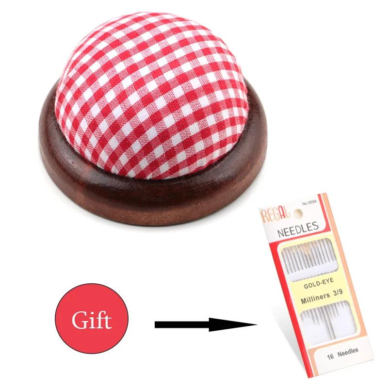 1pc acessórios diy artesanato agulha pino almofada titular ponto marcador de costura pino almofada casa ferramentas costura em forma de bola - Image 1