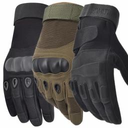 1 par de luvas táticas militar knuckle ginásio luvas de combate dos homens das mulheres tiro airsoft paintball motocicleta militar luvas - Image 6