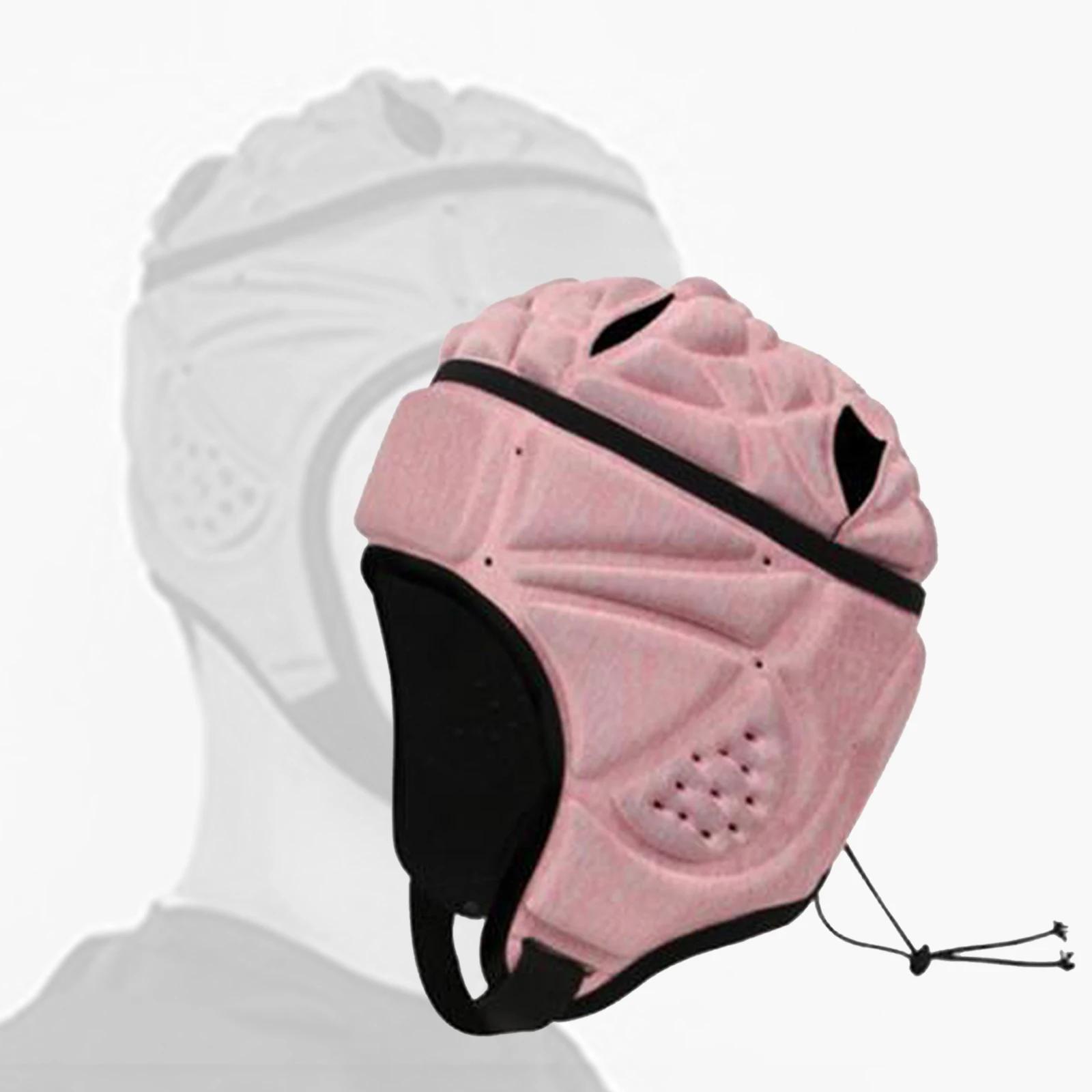 Capacete de rugby ajustável eva acolchoado chapelaria futebol goleiro cabeça macia protetor capacete protetor para unisex jovens adultos - Image 1