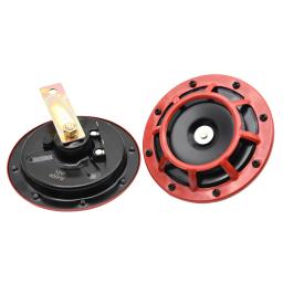 Kit Universal Air Horn para Carro e Motocicleta, Super Alto, Tom de Explosão, Elétrico, Compacto, 12V, 115DB, 2Pcs - Image 4