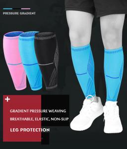 Manguito de compressão para basquete e vôlei, suporte masculino, aquecedores de perna elásticos para ciclismo, corrida, futebol, esportes, 1 peça - Image 6