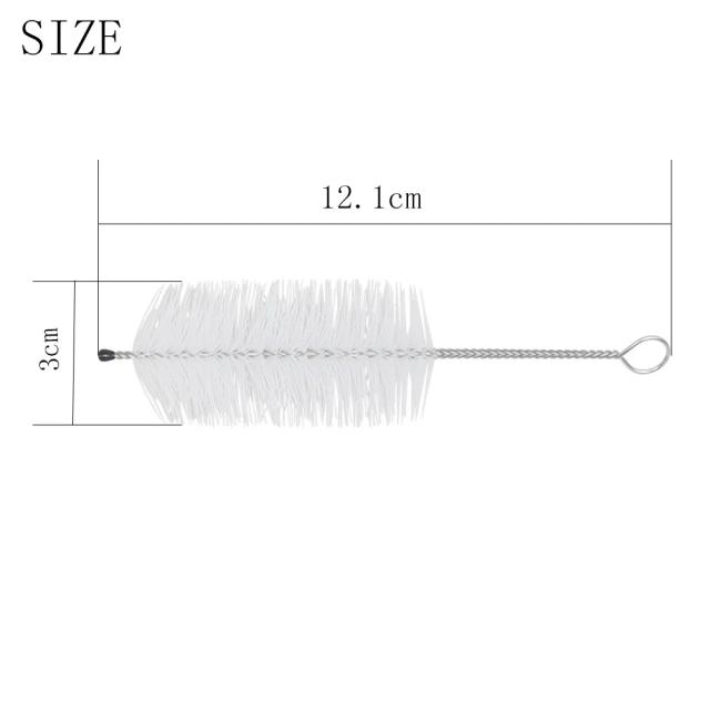 Escova de Limpeza para Trompete e Trombone - 2 Peças de Acessórios para Manutenção de Instrumentos de Metal