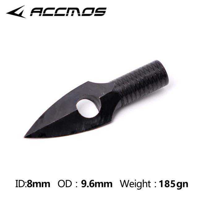 Broadheads de Arqueria para Caça: Dicas DIY de Setas, Disponíveis em 185g, 230g, ID 8mm - Pacotes de 6, 12 e 24 Peças