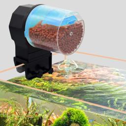 Alimentador automático de peixes à prova de umidade alimentador de peixes elétrico sincronismo inteligente para férias aquário + filtro de aquário - Image 1