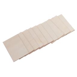 10 peças modelo de placa de madeira balsa folhas de madeira faça você mesmo envio de casa artesanato por ar - Image 6
