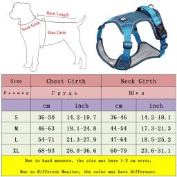 Colete de arnês reflexivo para cães, Correias de segurança ajustáveis para cães médios e grandes, Arneses ambulantes, Buldogue Francês - Image 6
