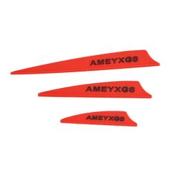 Tiro com arco penas de borracha para arco composto ou recurvo, seta escudo-forma fletches, caça tiro acessórios, 2 ", 3", 4 ", 50pcs - Image 6