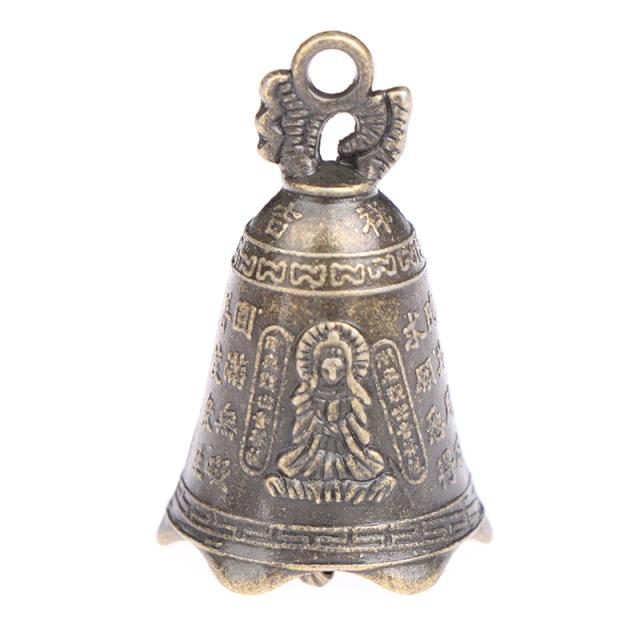 Sino Tibetano de Latão para Artesanato - Chaveiro Mágico e Decorativo para Presentes Criativos