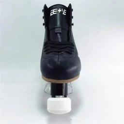Sapatos Skates de Dança com Bloco de Freio para Masculino e Feminino, 3 Rodas, Patins Triplos Patins Inline, Rolo Branco e Preto, BE + VE, 30 a 45, original - Image 6