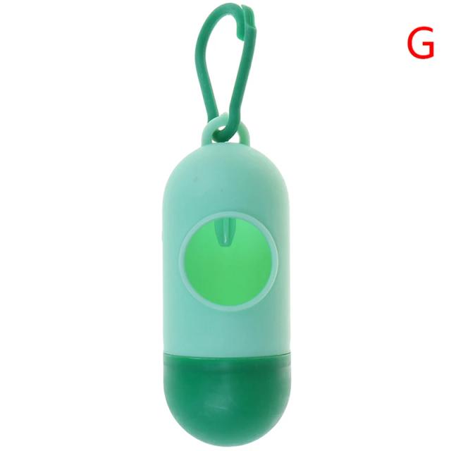 Dispensador Prático de Lixo para Cães com Conjunto de Sacos para Resíduos de Animais de Estimação
