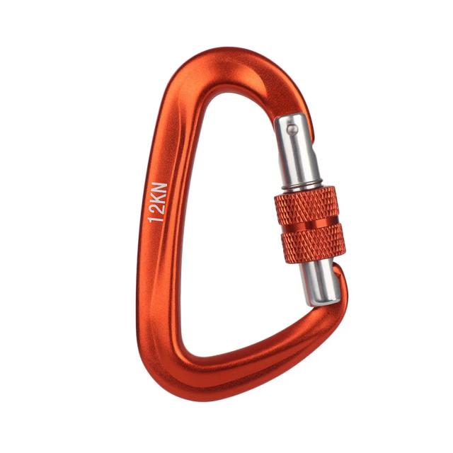 Mosquetão de Segurança Profissional para Escalada - Chave Ganchos Master Lock, Ferramenta de Proteção de 12 KN a 25 KN para Montanhismo Outdoor