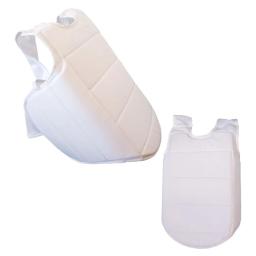 Colete de proteção do peito estilo wkf, protetor de corpo para homens e mulheres, taekwondo mma de treino, equipamento de treino para crianças, cor branca - Image 2