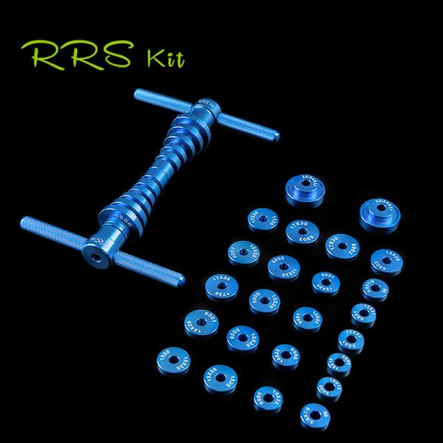 Rrskit Conjunto Prensa Rolamento Bicicleta Al7075 Instalação Cubo Pedivela