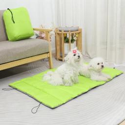 Impermeável dobrável Pet Bed, Almofada Cães Grandes, Refrescante, Tapete Cães Grandes, Acessórios Verão, 110cm - Image 3