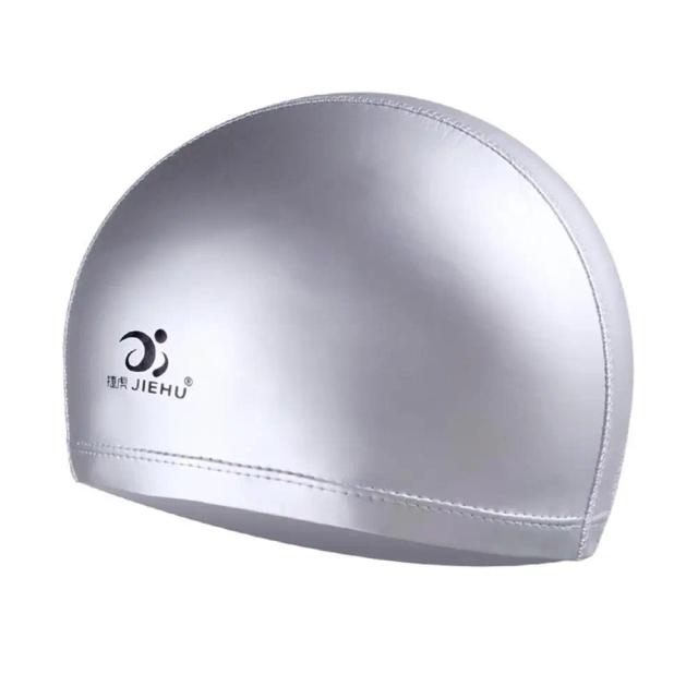 Touca de Natação Impermeável com Protetor de Orelhas - Gorro Ajustável para Adultos em Esportes Aquáticos