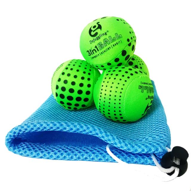 Conjunto de 4 Bolas Antistress para Fortalecimento e Mobilidade das Mãos com Trem Macio para Exercícios de Malabarismo