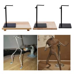 Argila Modelagem Suporte Escultura, Andaime Cerâmica Suporte De Argila Suporte, Suporte De Rack, Base De Placa De Madeira, DIY Model Tool - Image 3