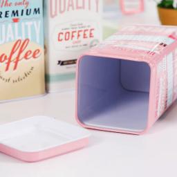 Caixa organizadora para selo de grãos de café, caixa quadrada para doces, biscoitos, café e chá - Image 3