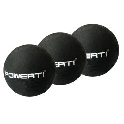 Bola profissional de squash com 3 peças de 37mm, substituição de pontos duplos amarelos - Image 5