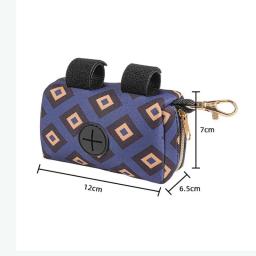 Dispensador de resíduos de cachorro, portátil, sacola de suporte de resíduos de animais de estimação, acessórios de passeio ao ar livre, suprimentos para animais de estimação, verde, roxo, vermelho e azul - Image 3