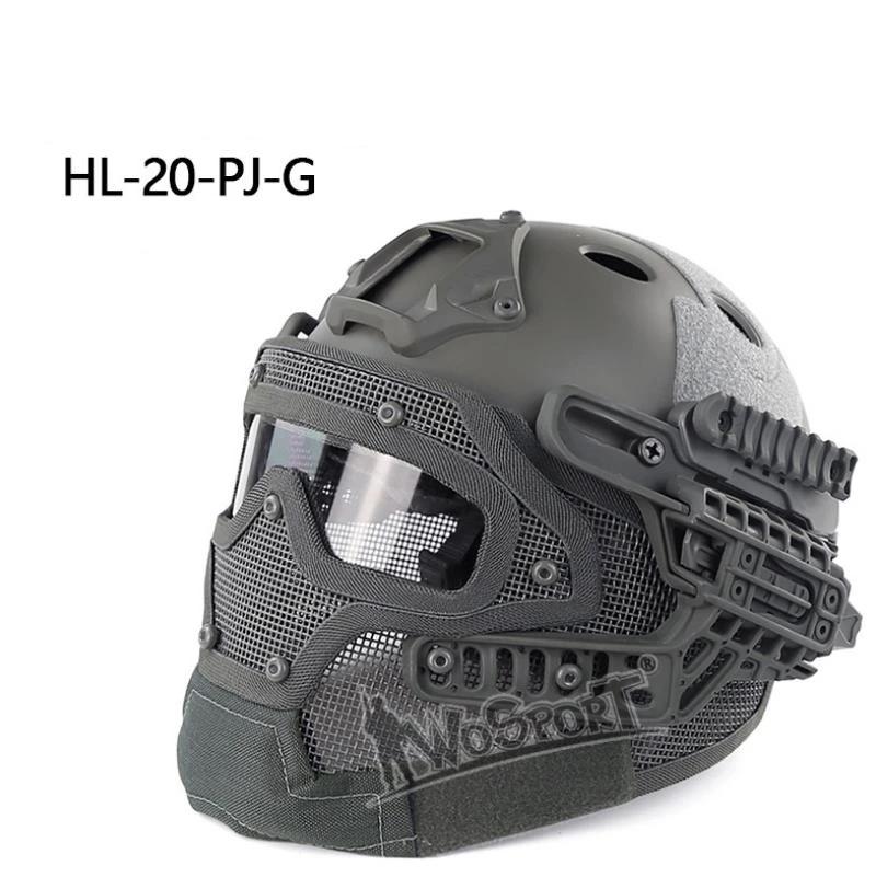 Máscara Coberta Completa Para Capacete De Paintball, Airsoft Mesh, Respirável, Protetora De Olhos, Caça, Tiro - Image 1