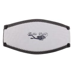 Neoprene mergulho snorkel capa proteção acolchoada livre mergulho longo cinta de cabelo acessórios esportes aquáticos - Image 3
