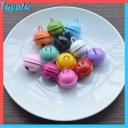 22mm gato sinos para gatos acessórios teflon metal doces macaron cor colar gato traje sinos para gatos gatinho produtos para animais de estimação - Image 1