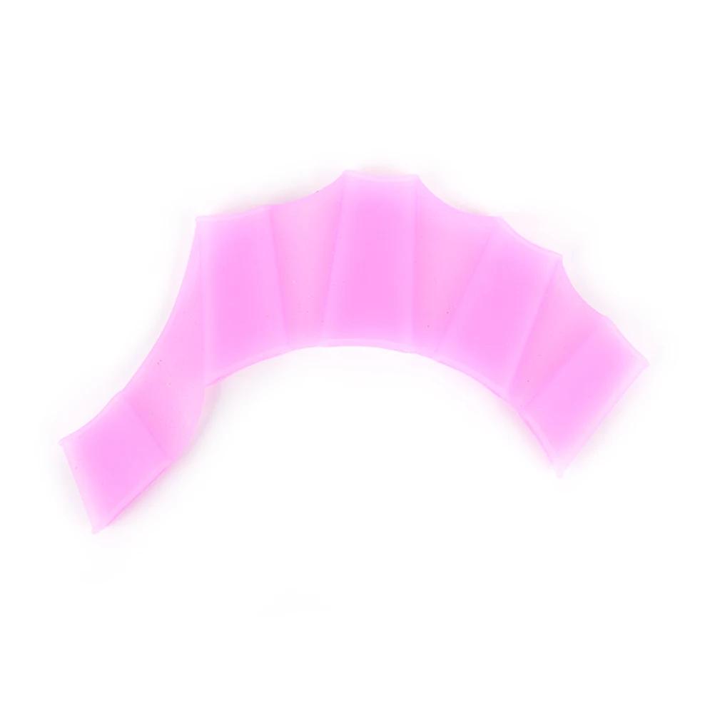 Luvas de natação de material de silicone para homens e mulheres, Swim Gear, Nadadeiras de mão, Luvas de mergulho para crianças - Image 1