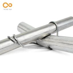 Tiras de aço galvanizado para construção de estufa, molas de compressão, Steel Pipe Buckles, Greenhouse Acessórios, 10PCs - Image 3
