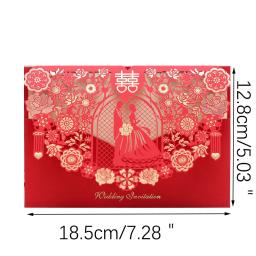 Convites de casamento para madrinhas e noivado, 100 peças, corte a laser, convites, amor, renda, bolso, personalizar, impressão, convite, festa, decoração - Image 2