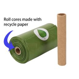 Sacos de cocô de cachorro biodegradáveis, sacos para cocô de cachorro, ecológico, sacos de resíduos de animais de estimação, rolo de recarga, dispensador de cocô, 360 contagens - Image 4