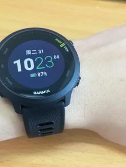 Original garmin forerunner 158 gps correndo smartwatch monitoramento de freqüência cardíaca fitness maratona esportes relógio inteligente - Image 2