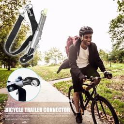 Vedador de metal para trailer de bicicleta, engate clássico universal para bebês, adaptador de engate para trailer - Image 4