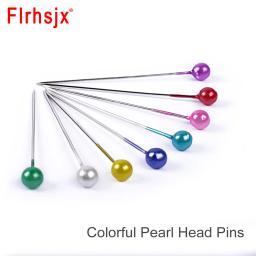 FLRHSJX Pearl Head Pinos De Costura, Pinos Quilting Retos para Costureira, Decoração De Jóias, Artesanato DIY, Suprimentos De Costura - Image 4