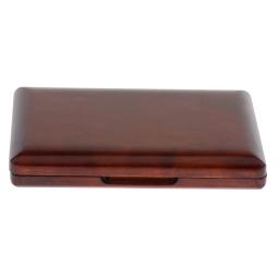 Caixa de armazenamento para instrumentos de madeira, árvore vermelha escura - Image 4