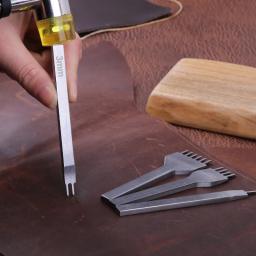 Kaobuy profissional kit de ferramentas de artesanato de couro mão costura punch escultura trabalho sela conjunto acessórios diy conjunto ferramentas - Image 4