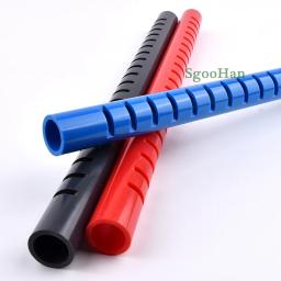 Tubo de aeração para aquário de peixes, tubo de drenagem de pvc vermelho 20 ~ 50mm, acessórios de filtro de chuva com gotejamento para jardim, tubo inferior de água - Image 2