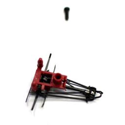 Liga braço pantógrafo modelo trem arco, tração elétrica antena parte, layout ferroviário, HO 1:87 escala - Image 4