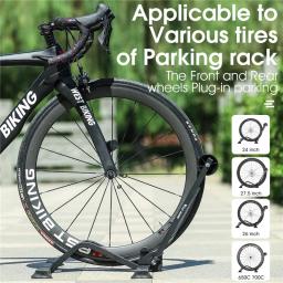 WEST BIKING Dobrável Bicicleta Suporte Bicicleta Suporte Rack De Aço Estável Roda Titular MTB Road Bike Ciclismo Armazenamento Display Stand - Image 2