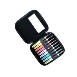 Agulha de crochê de fios 2.0mm-6.5mm com gancho de led, acessórios de tricô e crochê, kit de agulha de crochê, ferramentas de tecer - Image 2