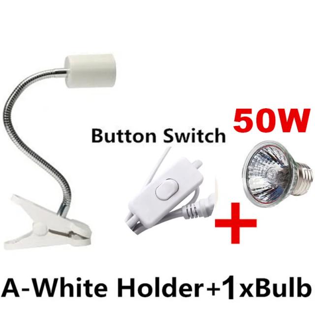Lâmpada de Cerâmica UVB/UVA 220V para Répteis e Aquários - Iluminação Ideal para Tartarugas, Lagartos e Peixes