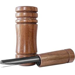 Caça ao ar livre Apito Decoy, imitar, faisão, Duck Call, Call Bird, voz do ganso, Armadilha Brown Oak, de madeira, Drop Ship - Image 1